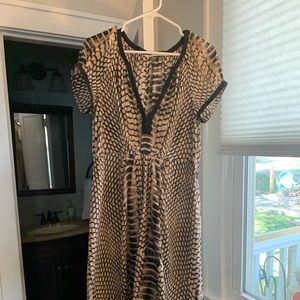 Beautiful snake print dress